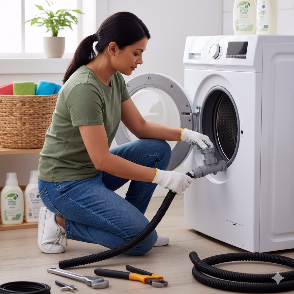 A bright, modern kitchen counter featuring a sleek, stainless steel instant boiling water tap. The countertop is clean and clutter-free, emphasizing that this efficient system can help Cut Your Water Bill by replacing the less efficient traditional electric kettle.